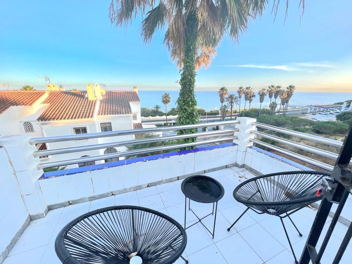 Fabulous Vacation In A 2 Bedroom Townhouse With 2 Terraces Overlooking The Sea, Suitable For 6 People 3 Swimming Pools Tennis And 200 Mts From The Sea El Faro Extérieur photo
